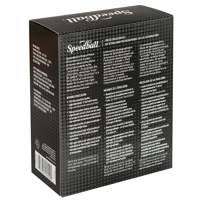 6 Pack: Speedball® Diazo Photo Emulsion Kit