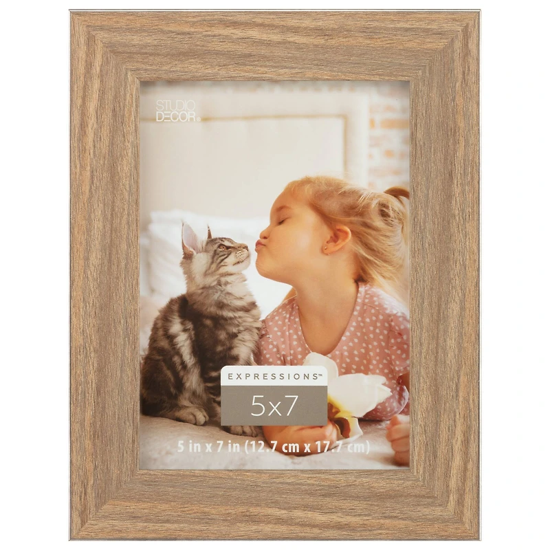 Expressions™ 5" x 7" Faux Wood Frame by Studio Décor®