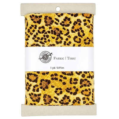 Cheetah Print Cotton Fabric Bundle by Loops & Threads™