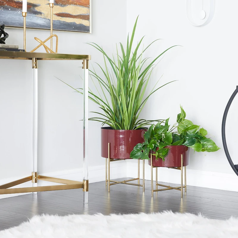 Modern Planter, Set of 2" 15