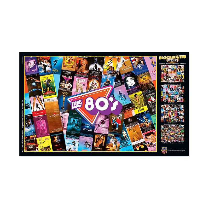 Blockbuster Movies - 80s Blockbusters: 1000 Pcs