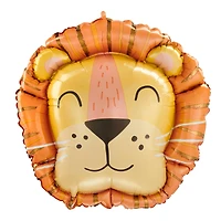 SuperShape™ 28" Get Wild Lion Head Foil Balloon