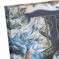 Winter Snowman 24x20 Canvas Wall Art