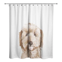 Sweet Puppy 71" x 74" Shower Curtain