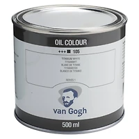 Royal Talens Van Gogh Titanium White Oil Colour, 500mL