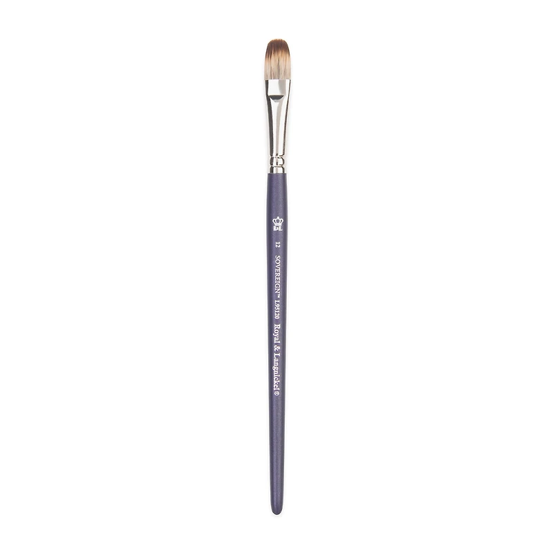 Royal & Langnickel® Sovereign™ Synthetic Long Handle Filbert Brush