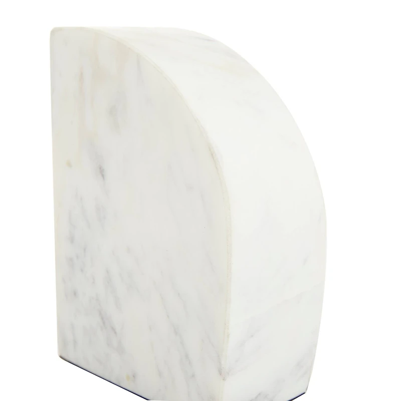 CosmoLiving by Cosmopolitan Marble Glam Bookends