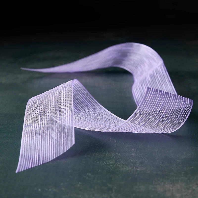 1.5" x 3yd. Purple Sheer Ribbon by Celebrate It™ Classic