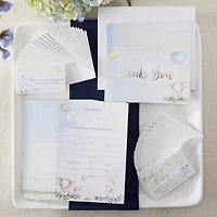 Kate Aspen® Blue Elephant Baby Shower Invitation & Thank You Card Bundle