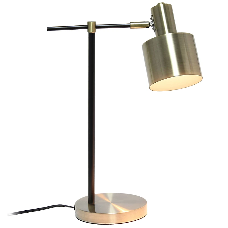 Lalia Home Mid Century Modern Metal Table Lamp