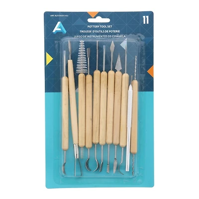 Art Alternatives 11 Piece Pottery Tool Set
