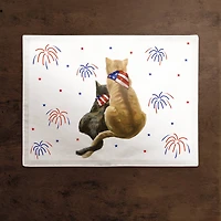 American Cats Poly Twill Placemat