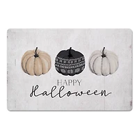 Happy Halloween Pumpkins Floor Mat