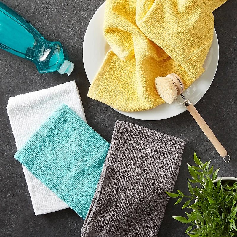 DII® Assorted Spring Barmop Dishtowel (Set of 4)