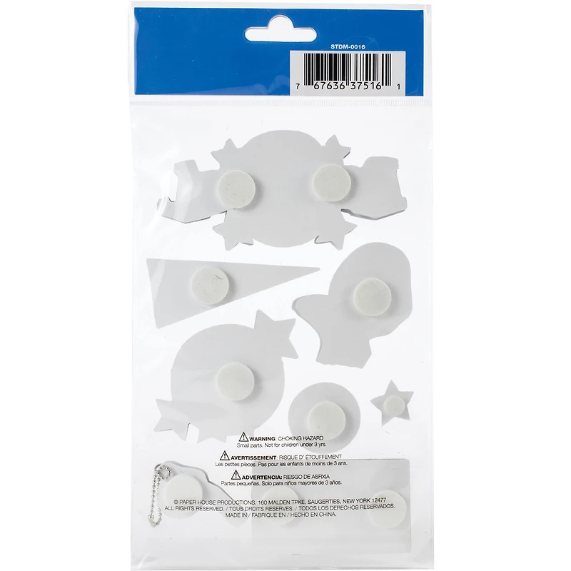 Paper House® Basketball 3D Stickers