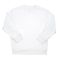 White Crew Neck Youth Sublimation Sweatshirt by Make Market