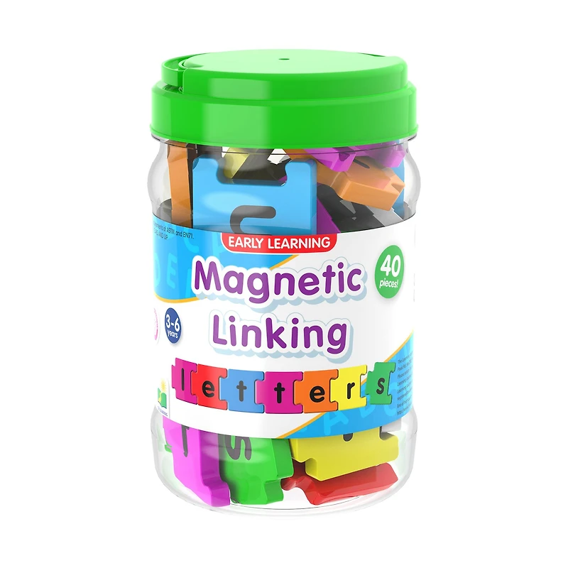 Early Learning - Magnetic Linking Letters