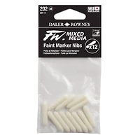 Daler-Rowney® Medium FW Empty Paint Marker 12 Nib Set
