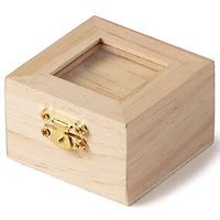 Wood Shadow Box with Lid by Make Market®