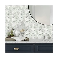 RoomMates White Tin Peel & Stick Tile Backsplash StickTiles®