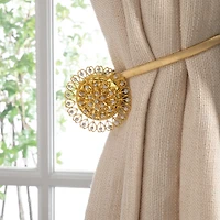 Simplify Gold Magnetic Curtain Tie Back