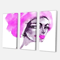 Designart - African American Woman Fashion Portrait