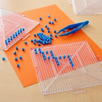 Perler® Large Interlocking Pegboard Set, 4ct.