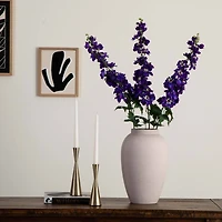 39" Blue Delphinium Flower Stems, 3ct.