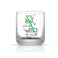 JoyJolt® Star Wars™ 10oz. New Hope Luke Skywalker Green Lightsaber Short Drinking Glass, 2ct.