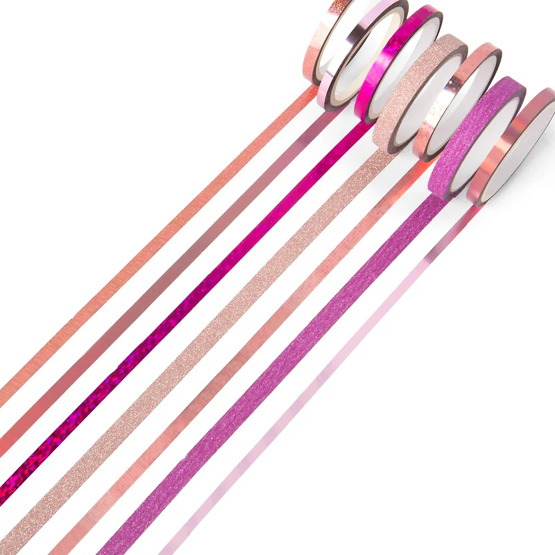 Pink Foil & Glitter Crafting Tape Set by Recollections™