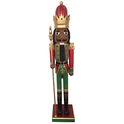 Santa's Workshop 60" Bejeweled King Nutcracker