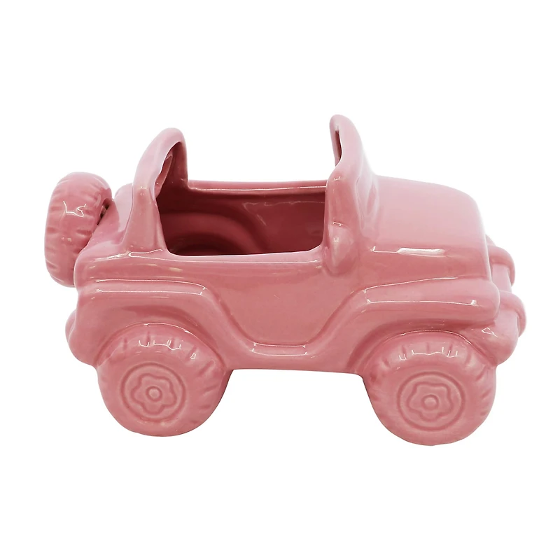 9" Pink Ceramic Truck Tabletop Décor by Ashland®