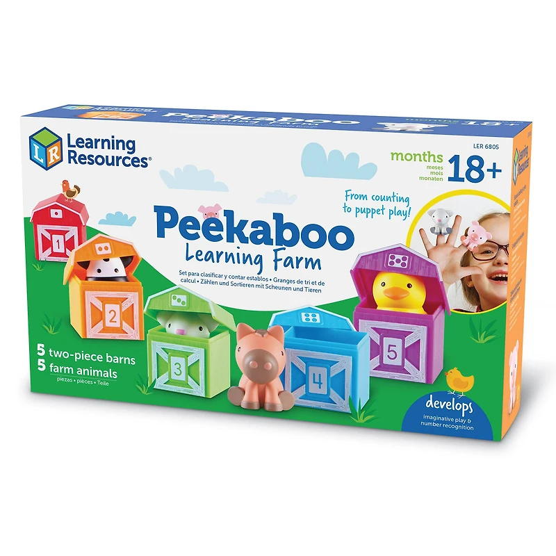 Learning Resources Peakaboo Learning Farm