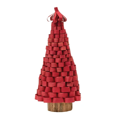 Hello Honey® Red Leaf Loop Christmas Tree