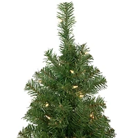 3ft. Pre-Lit Oakridge Noble Fir Artificial Christmas Tree, Clear Lights