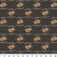 Schitt's Creek® Charcoal Rose Apothecary™ Cotton Fabric