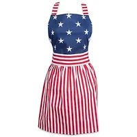 DII® Red, White & Blue Stars & Stripes Skirt Apron