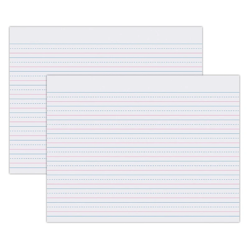 Zaner-Bloser 8" x 10.5" Sulphite Handwriting Paper Sheets, 2 Packs of 500