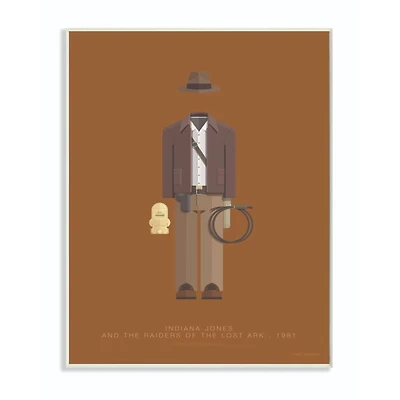 Stupell Industries Indiana Jones Fashion Design Wall Plaque