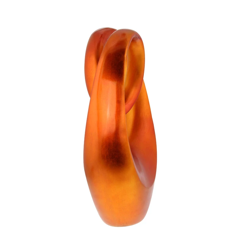 11" Red Heart Abstract Sculpture