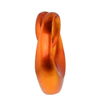 11" Red Heart Abstract Sculpture