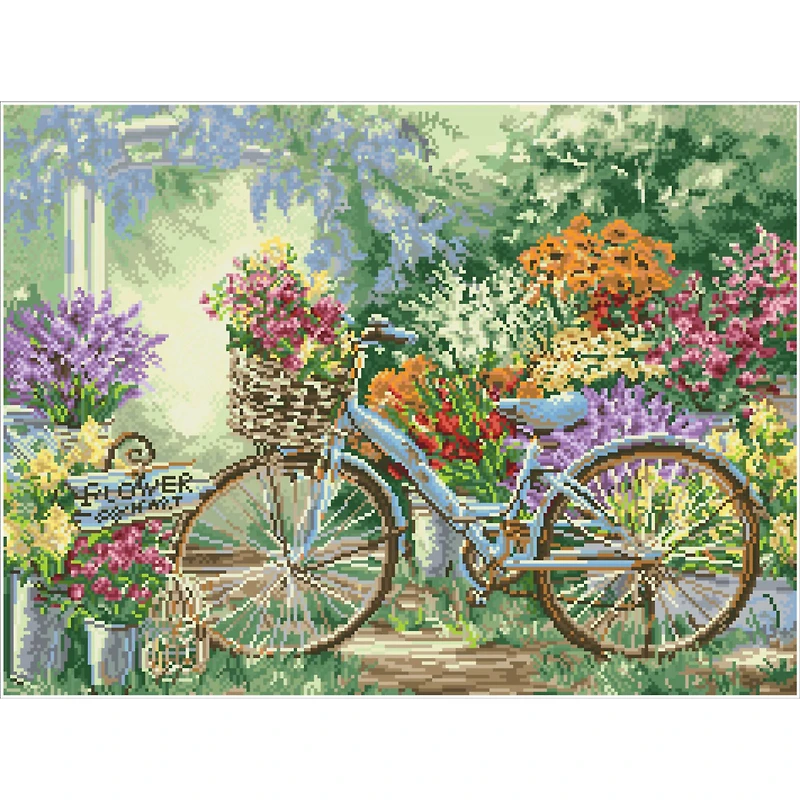Diamond Dotz® Advanced The Flower Mart Diamond Painting Kit