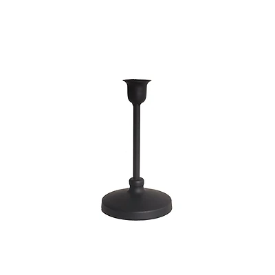 12 Pack: 6.3" Black Metal Candle Holder by Ashland®