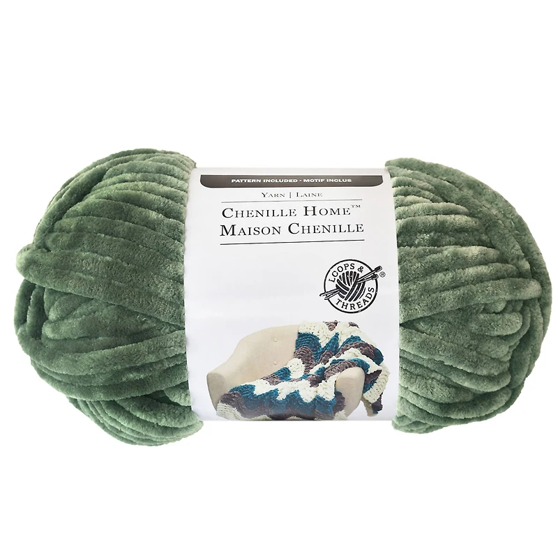 Chenille Home™ Yarn by Loops & Threads