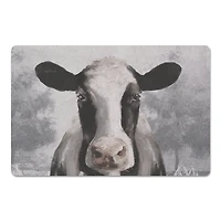 Sophisticated Cow 18" x 27" Floor Mat