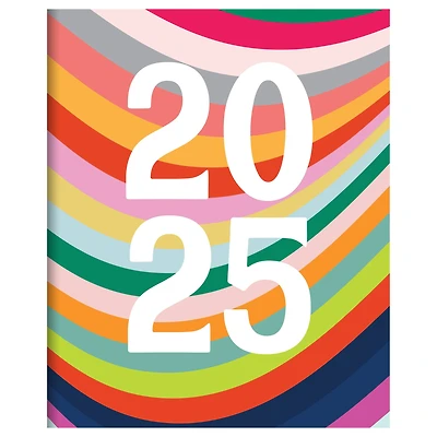 TF Publishing 2025 Color Swoops Large Monthly Planner