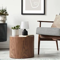 Simple Designs Mini Bocksbeutal Ceramic Table Lamp