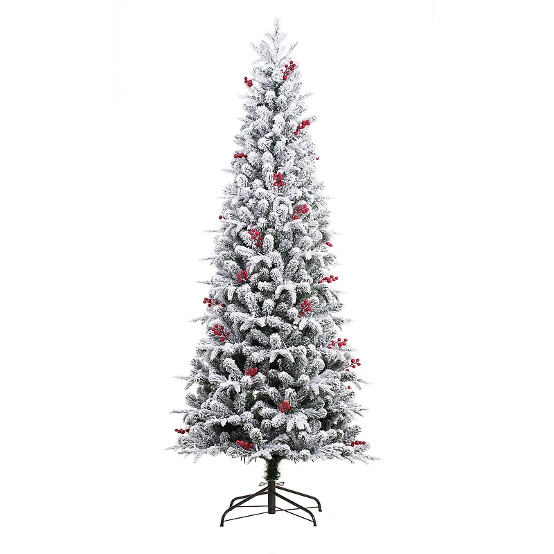 7ft. Pre-Lit Lexington Fir Artificial Christmas Tree, Warm White LED Lights