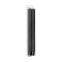 10" Black Flute Taper Candles, 2ct. by Ashland®