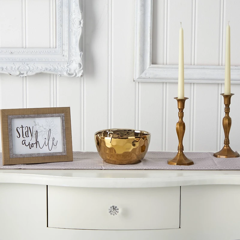 3.5" Designer Gold Bowl